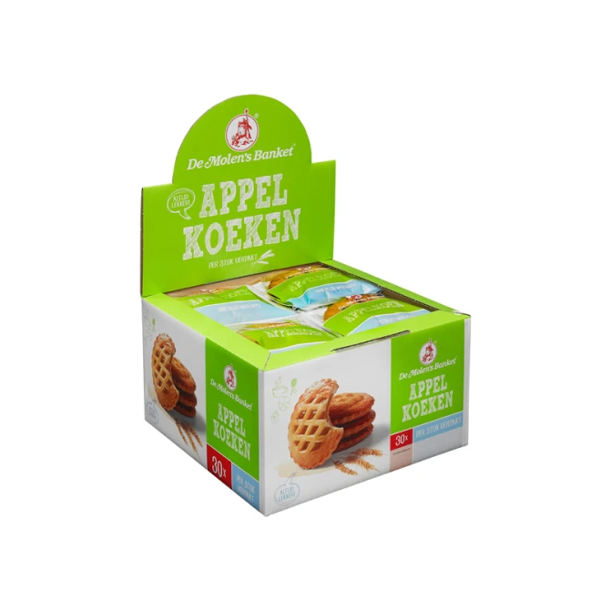 Koeken De Molen Appelkoek 30x50gr