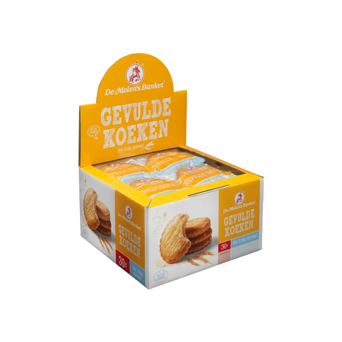 Koeken De Molen Gevulde koeken 30x50gr