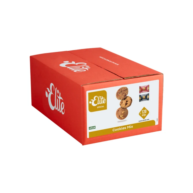 Koekjes Elite cookies mix 120 stuks
