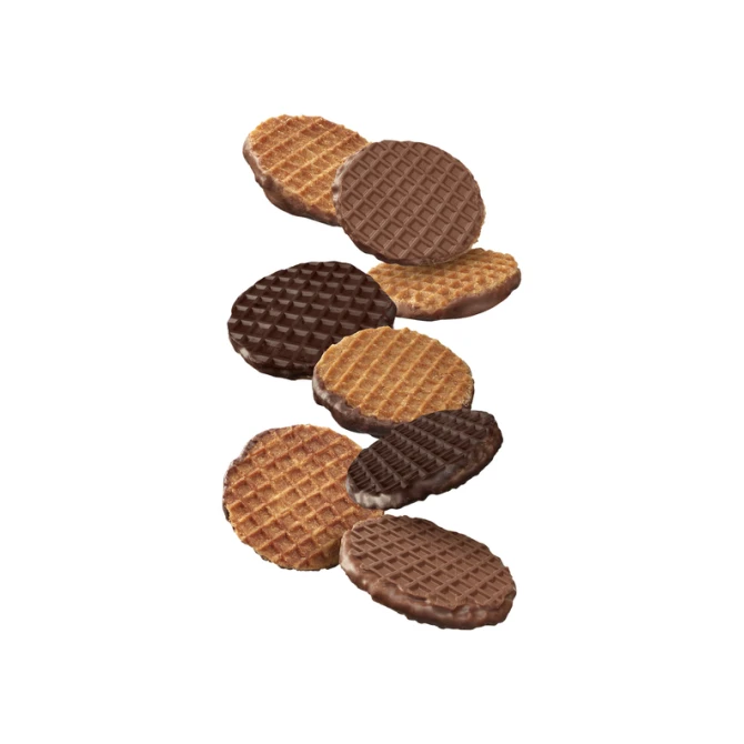 Koekjes Elite Special Dutch chocolate stroopwafelmix 120 stuks