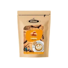 Koekjes Hoppe Cookies fairtrade caramel zeezout circa 125stuks