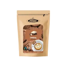Koekjes Hoppe Cookies fairtrade double chocolate circa 125stuks
