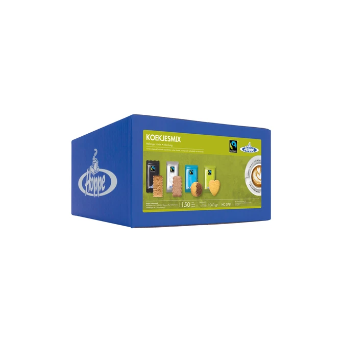 Koekjes Hoppe Fairtrade mix 150 stuks