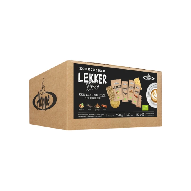 Koekjes Hoppe Lekker Bio koekjesmix 150 stuks