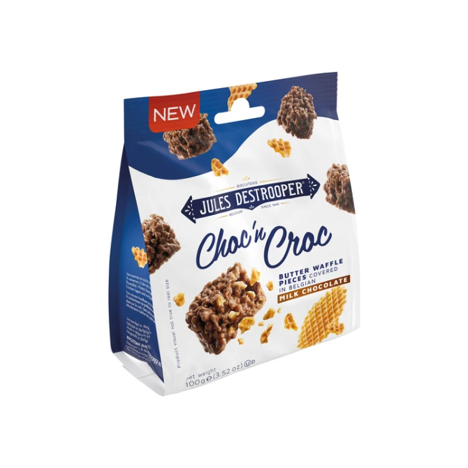 Koekjes Jules Destrooper Choc 'n Croc Parijse wafels