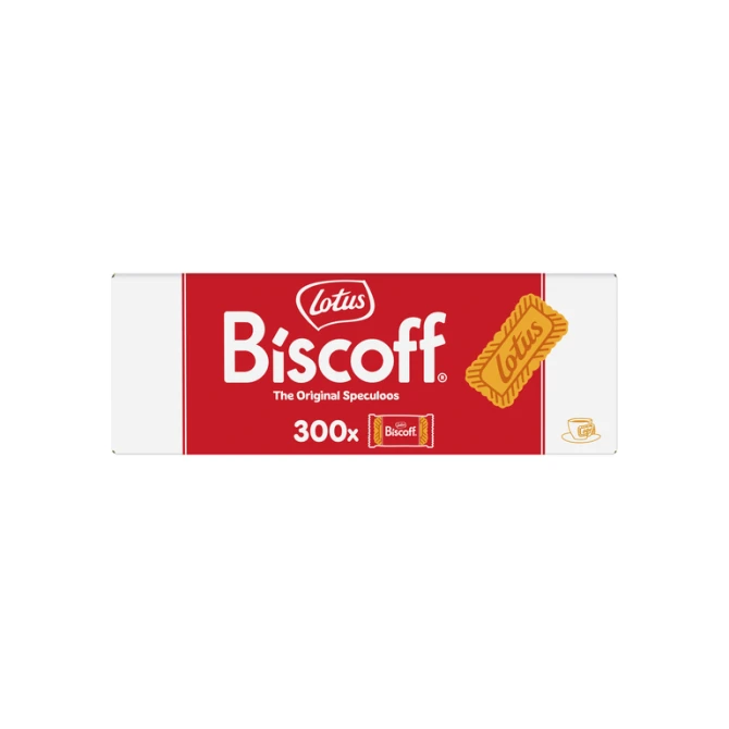 Koekjes Lotus Biscoff speculoos doos 300 stuks