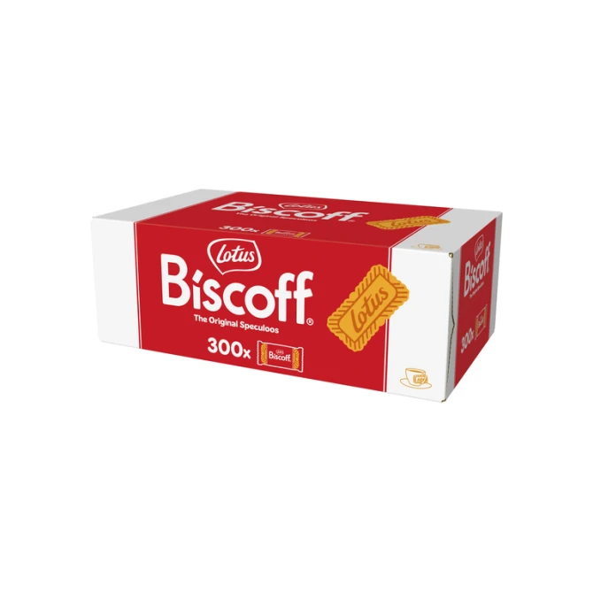 Koekjes Lotus Biscoff speculoos doos 300 stuks