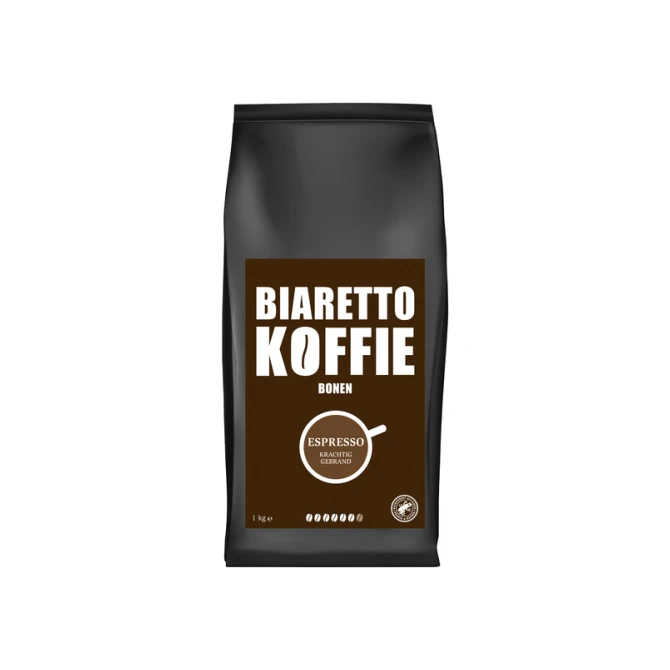 Koffie Biaretto bonen espresso 1000 gram