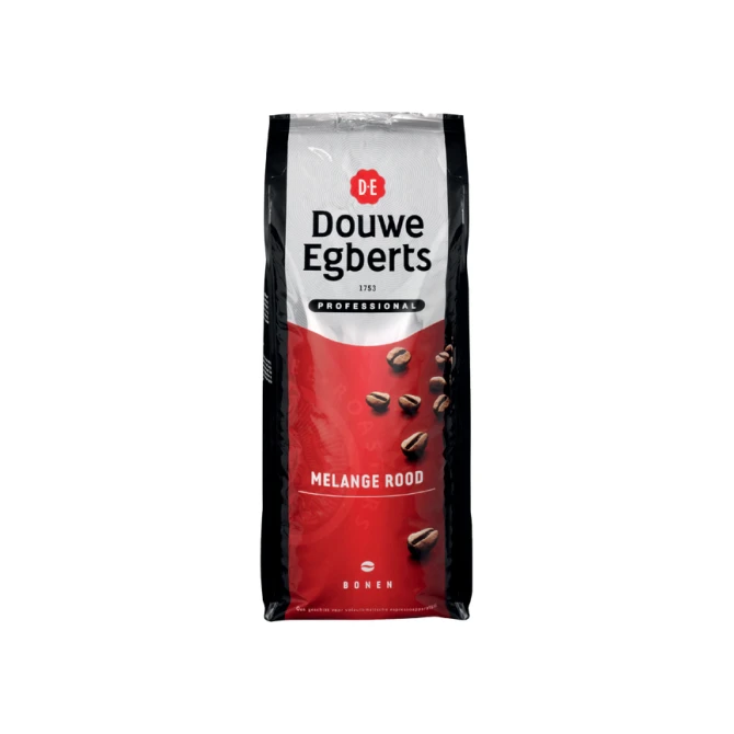 Koffie Douwe Egberts bonen Melange Rood 1kg