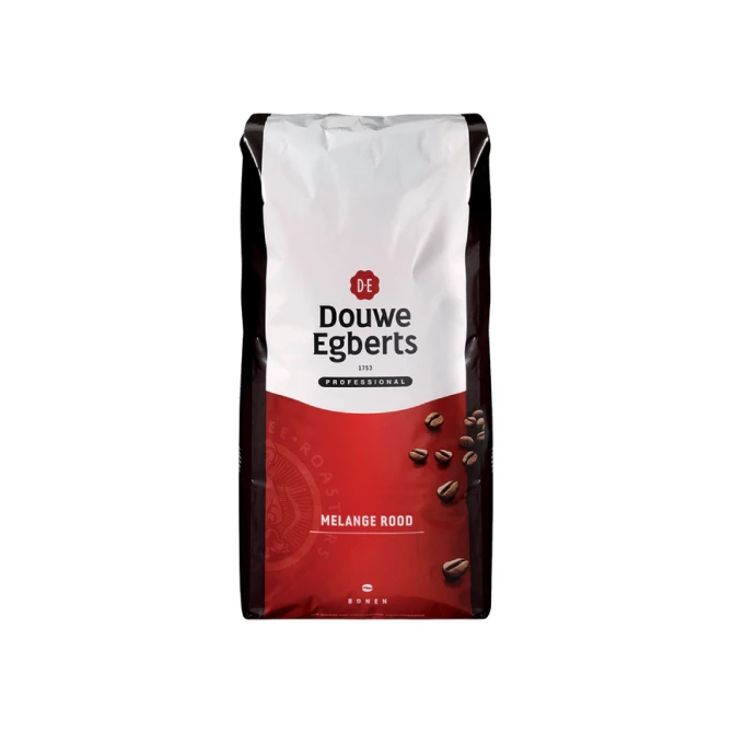 Koffie Douwe Egberts bonen Melange Rood 3kg
