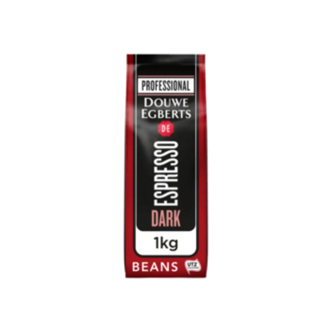 Koffie Douwe Egberts espresso bonen dark roast 1kg