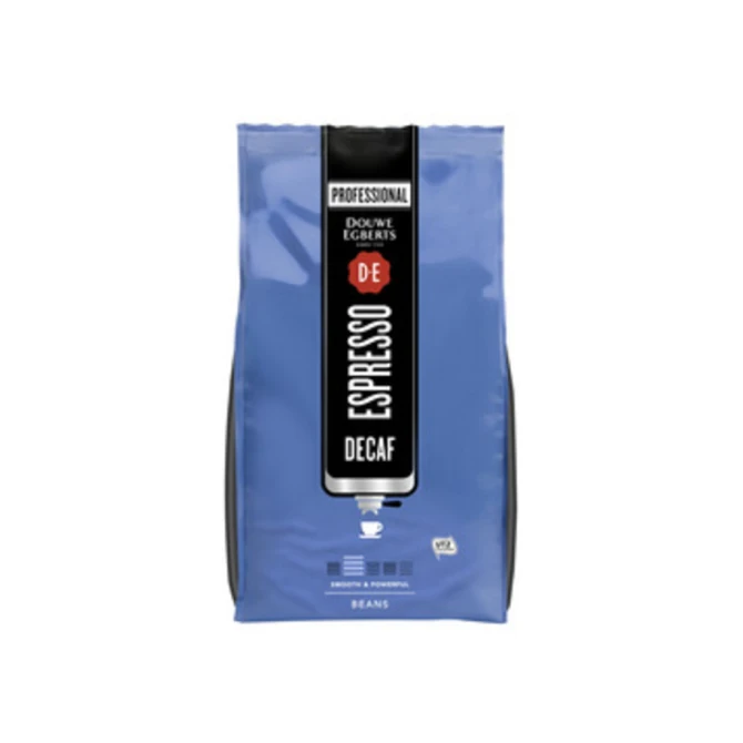 Koffie Douwe Egberts espresso bonen Decaf