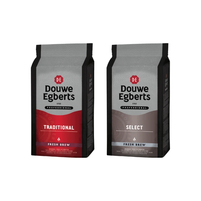 Koffie Douwe Egberts Fresh Brew voor automaten 1kg