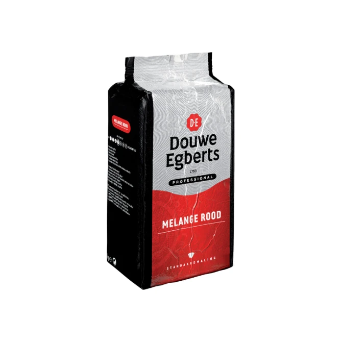 Koffie Douwe Egberts standaardmaling Melange Rood 1kg