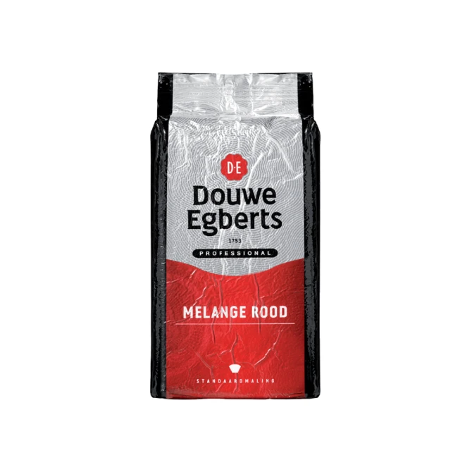 Koffie Douwe Egberts standaardmaling Melange Rood 1kg
