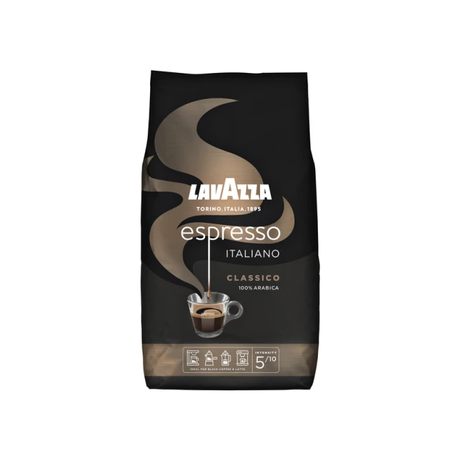 Koffie Lavazza Caffè espresso bonen black 1000gr