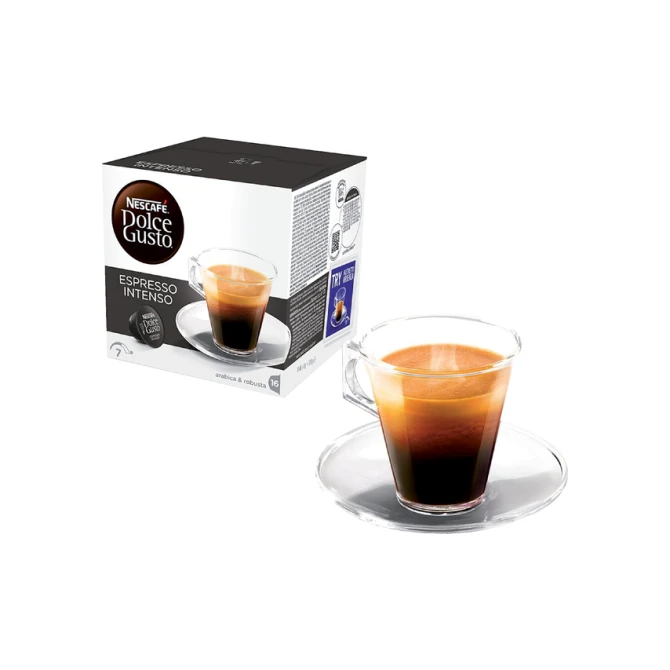 Koffiecups Dolce Gusto espresso intenso 16 stuks