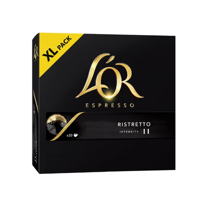 Koffiecups L'Or espresso Ristretto 20 stuks