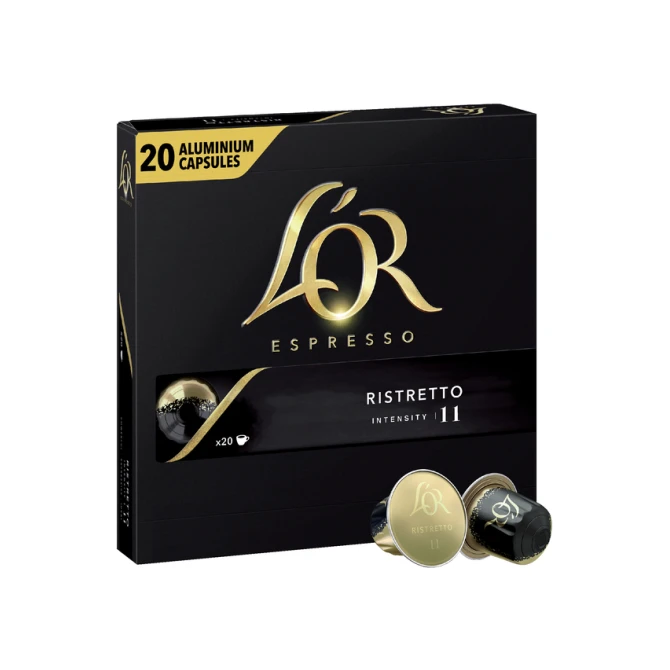 Koffiecups L'Or espresso Ristretto 20 stuks