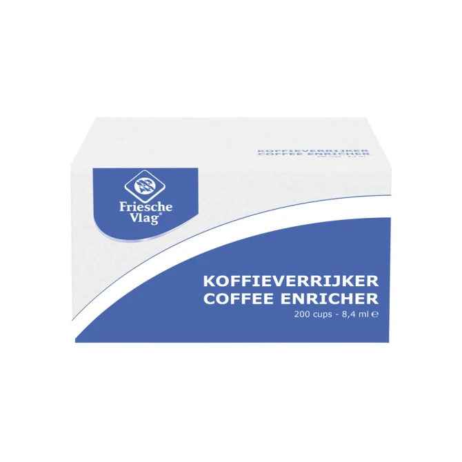 Koffiemelk Friesche Vlag aluminium cupjes 9gr 200 stuks