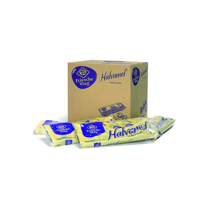 Koffiemelk Friesche vlag halvamel 7ml 10 cups