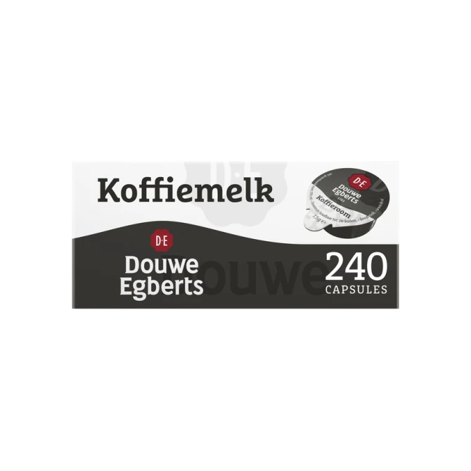 Koffiemelkcups Douwe Egberts 240x7.5 gram