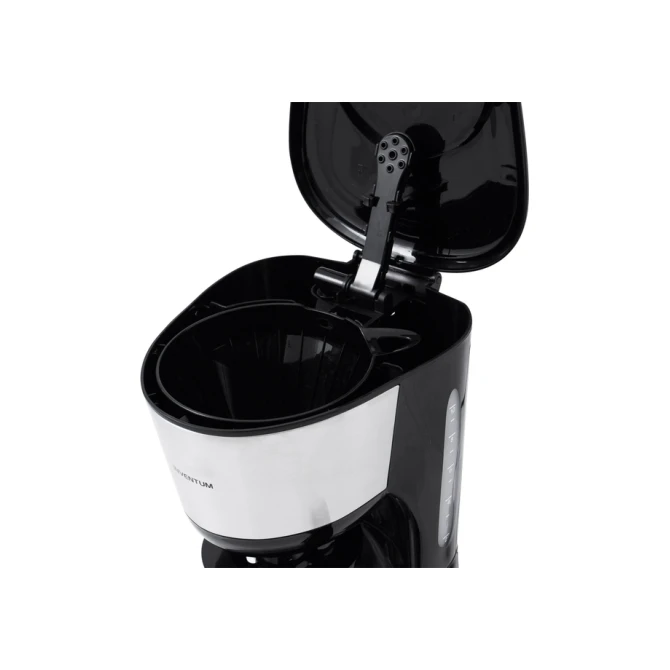 Koffiezetapparaat Inventum 1.25liter zwart met rvs