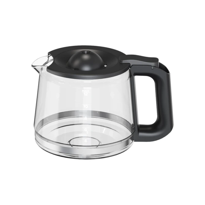 Koffiezetapparaat Inventum 1.5 liter zwart met rvs