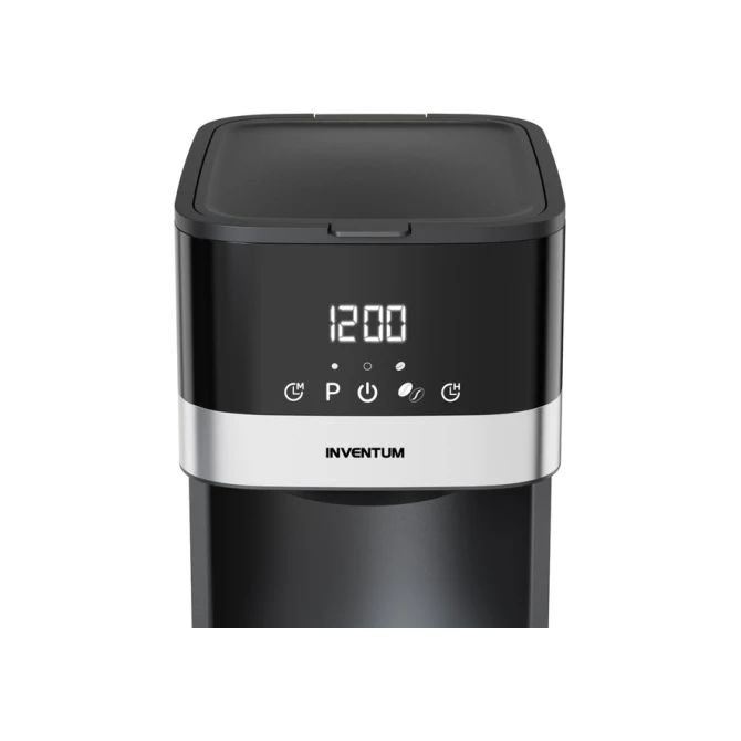 Koffiezetapparaat Inventum 1.5 liter zwart met rvs
