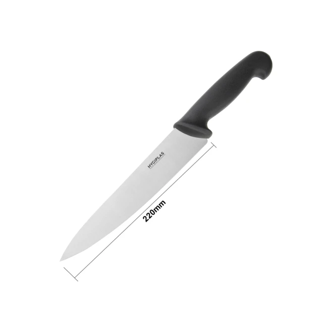 Koksmes Hygiplas 215 mm zwart