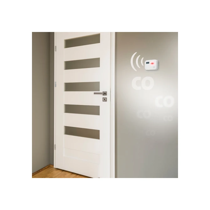 Koolmonoxidemelder Alecto 10 jaar sensor en display COA3910 wit