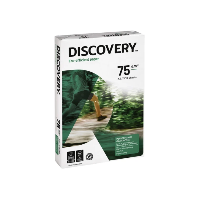 Kopieerpapier Discovery A3 75gr wit 500 vel