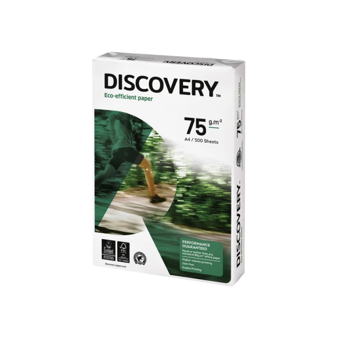 Kopieerpapier Discovery A4 75gr wit 500 vel