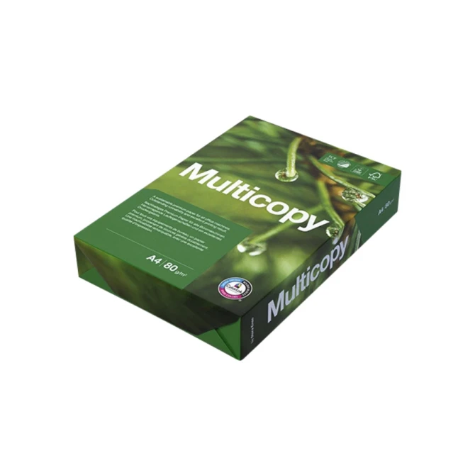 Kopieerpapier Multicopy A4 80gr 4-gaats wit 500 vel