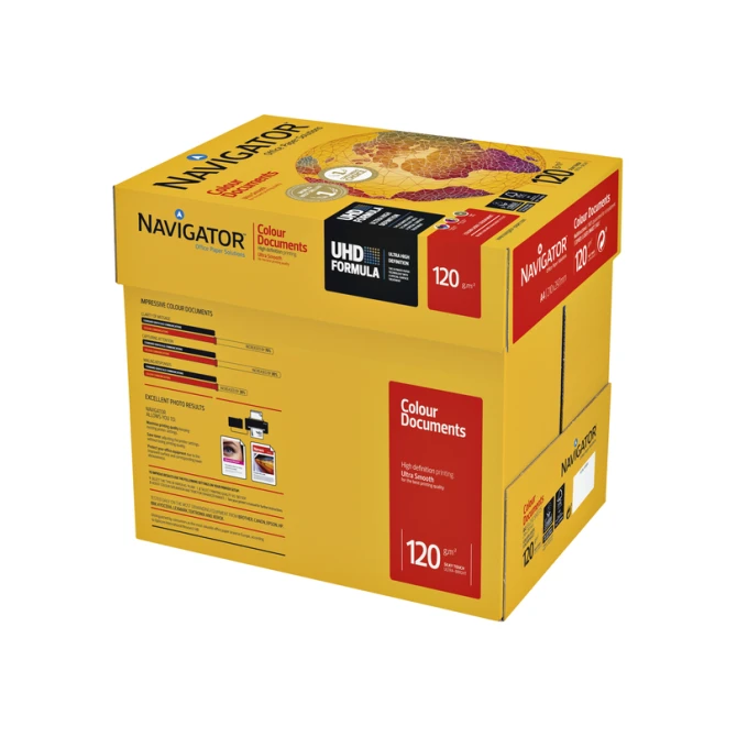 Kopieerpapier Navigator Colour Documents A4 120gr wit 250 vel