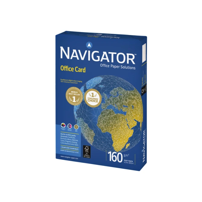 Kopieerpapier Navigator Office Card A3 160gr wit 250 vel