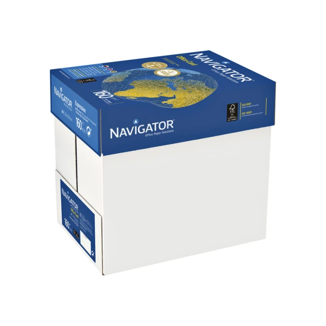 Kopieerpapier Navigator Office Card A4 160gr wit 250 vel