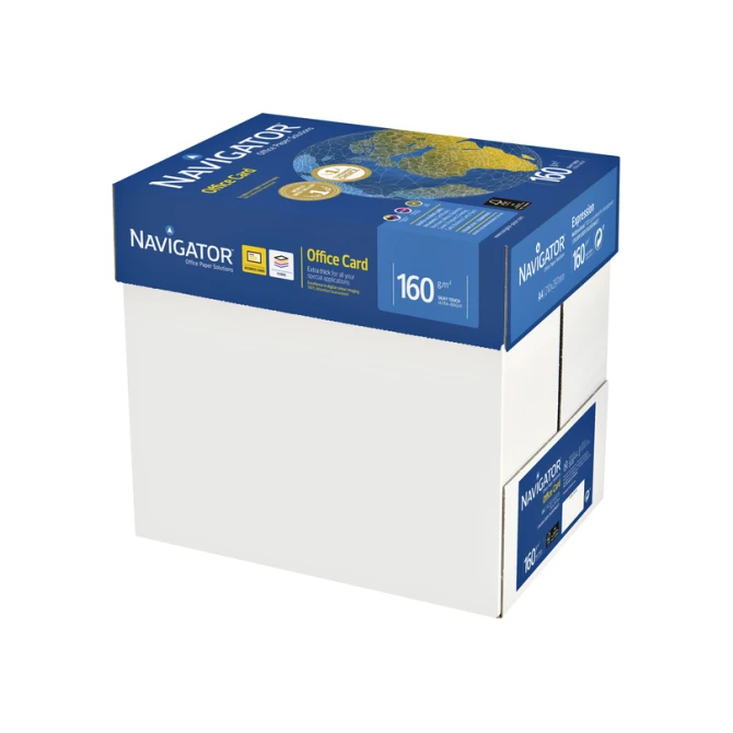 Kopieerpapier Navigator Office Card A4 160gr wit 250 vel