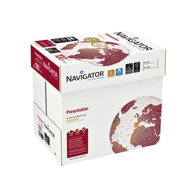 Kopieerpapier Navigator Presentation A4 100gr wit 500 vel