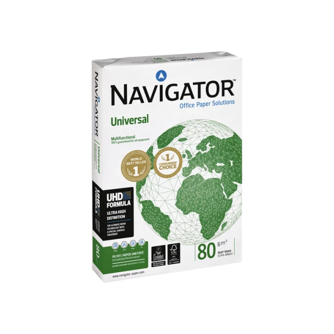 Kopieerpapier Navigator Universal A4 80gr wit 500 vel