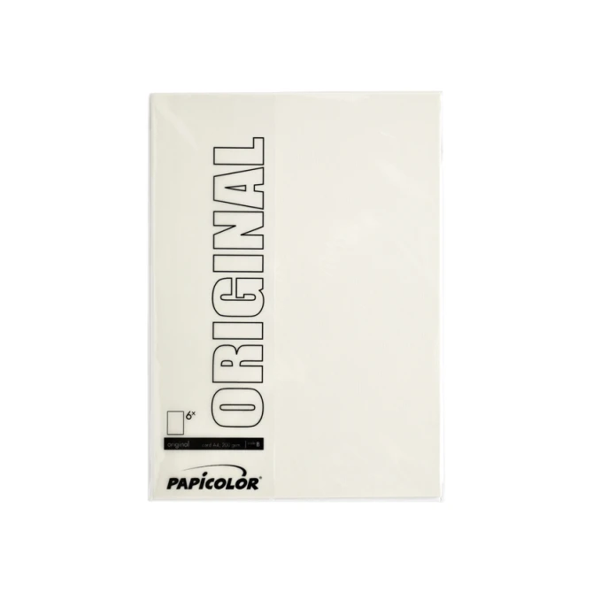 Kopieerpapier Papicolor A4 100gr 12 vel anjerwit