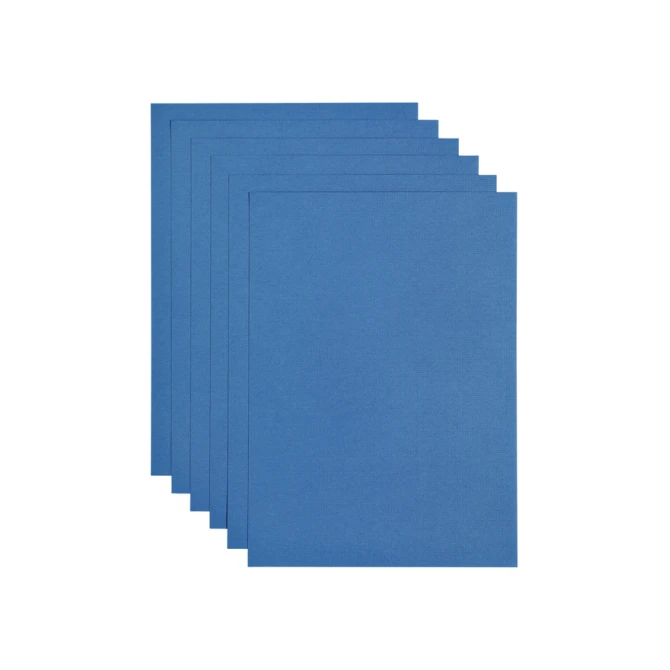 Kopieerpapier Papicolor A4 100gr 12 vel donkerblauw