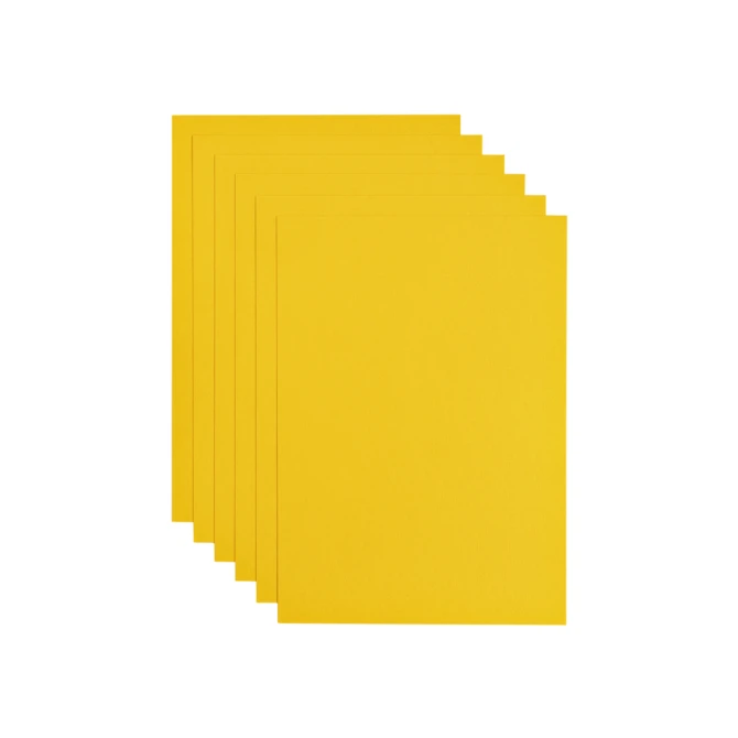 Kopieerpapier Papicolor A4 100gr 12 vel dottergeel