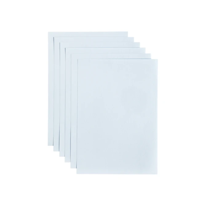 Kopieerpapier Papicolor A4 200gr 6 vel babyblauw