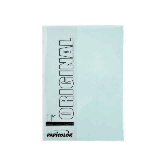 Kopieerpapier Papicolor A4 200gr 6 vel zeegroen