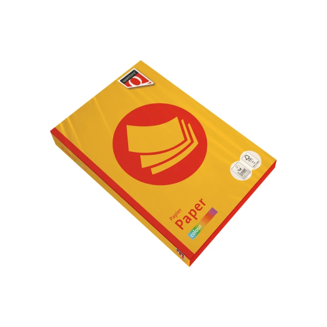 Kopieerpapier Quantore Colour A4 120gr diepgeel 250 vel
