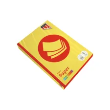 Kopieerpapier Quantore Colour A4 80gr zwavelgeel 500 vel