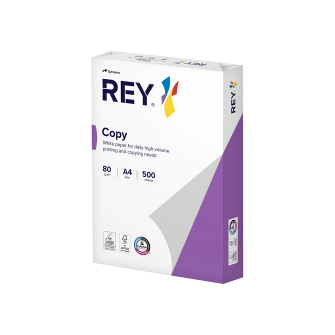 Kopieerpapier Rey Copy A4 80gr wit 500 vel