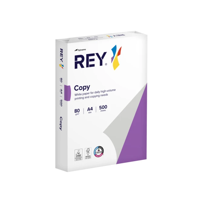 Kopieerpapier Rey Copy A4 80gr wit 500 vel