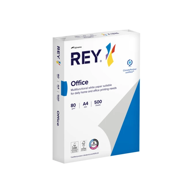 Kopieerpapier Rey Office A4 80gr wit 500 vel